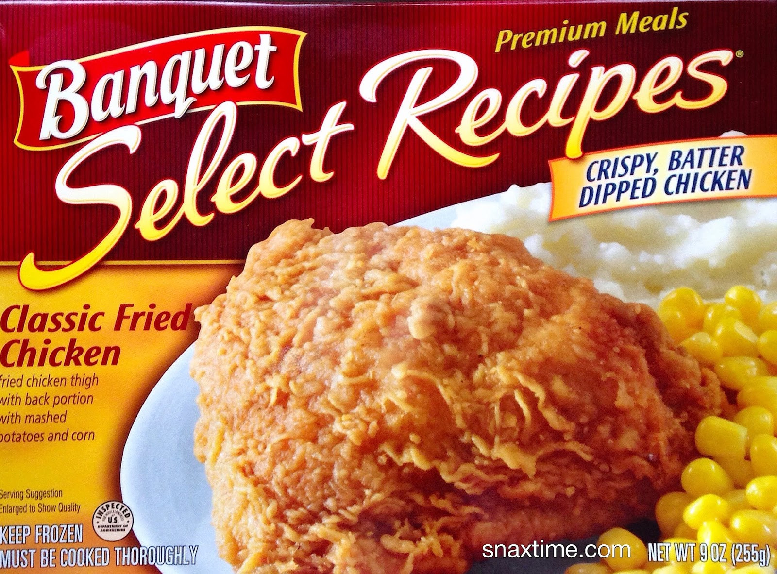 Banquet Tv Dinners
 Banquet Classic Fried Chicken Select Recipes Premium