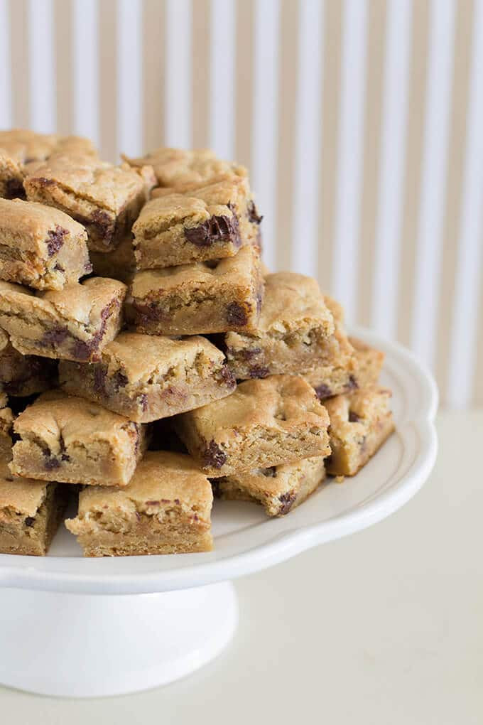 Bar Cookies Recipe
 chocolate chip cookie bars