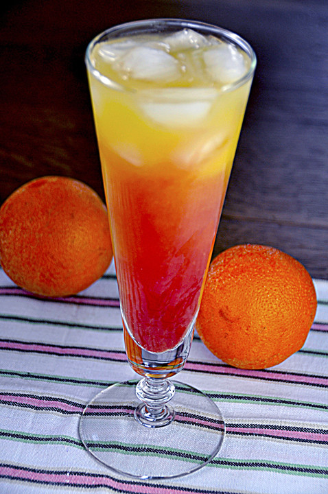 Bar Drinks With Tequila
 Tequila Sunrise