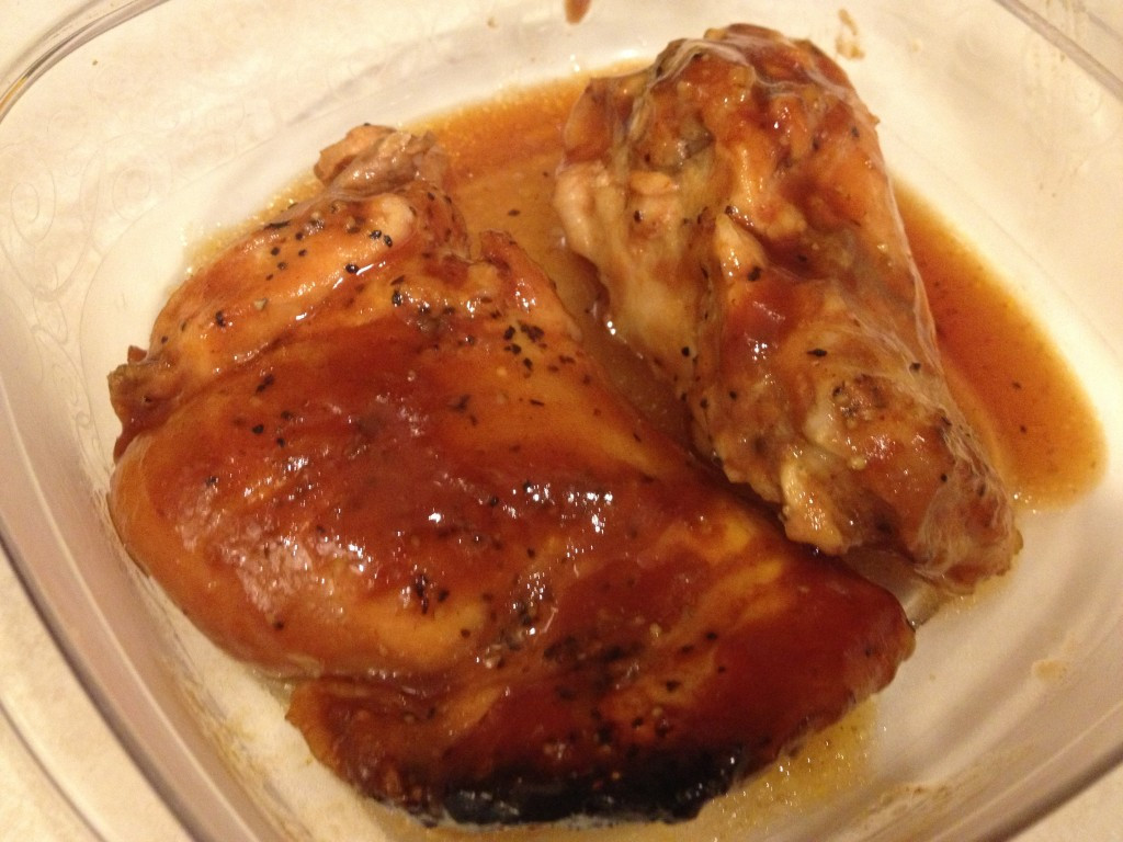 Barbecue Chicken Thighs
 Crock pot BBQ Chicken Thighs