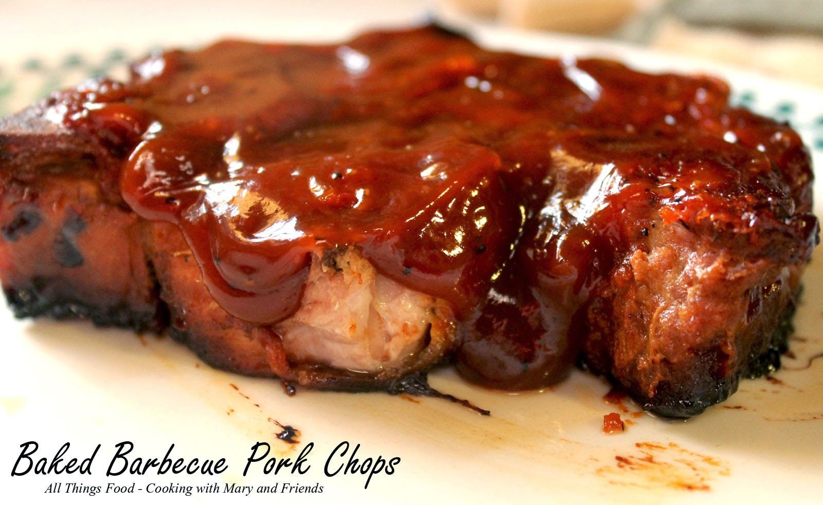 Barbecue Pork Chops
 Cooking With Mary and Friends Slow Cooked Baked Barbecue