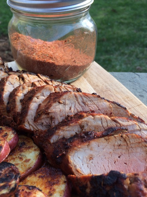Barbecue Pork Loin
 How to Make Dry Rubbed BBQ Grilled Pork Tenderloin Recipe