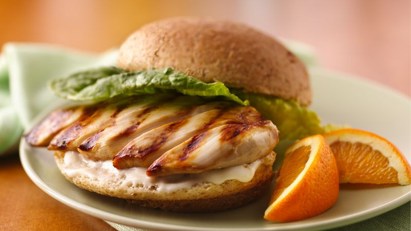 Barbecued Chicken Sandwiches
 Honey Grilled Chicken Sandwiches Recipe Pillsbury