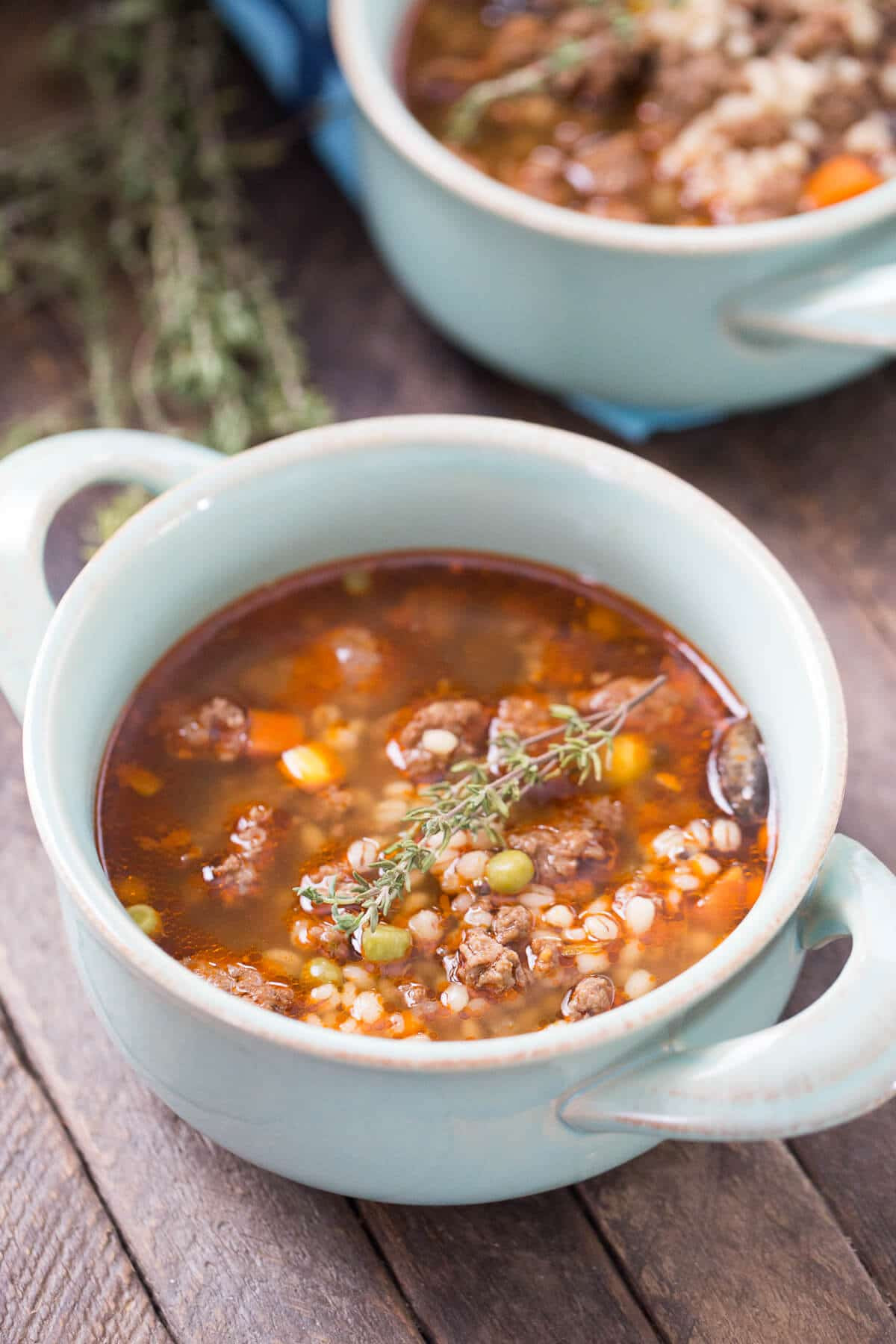 Barley Soup Recipes
 Slow Cooker Beef and Barley Soup Recipe LemonsforLulu