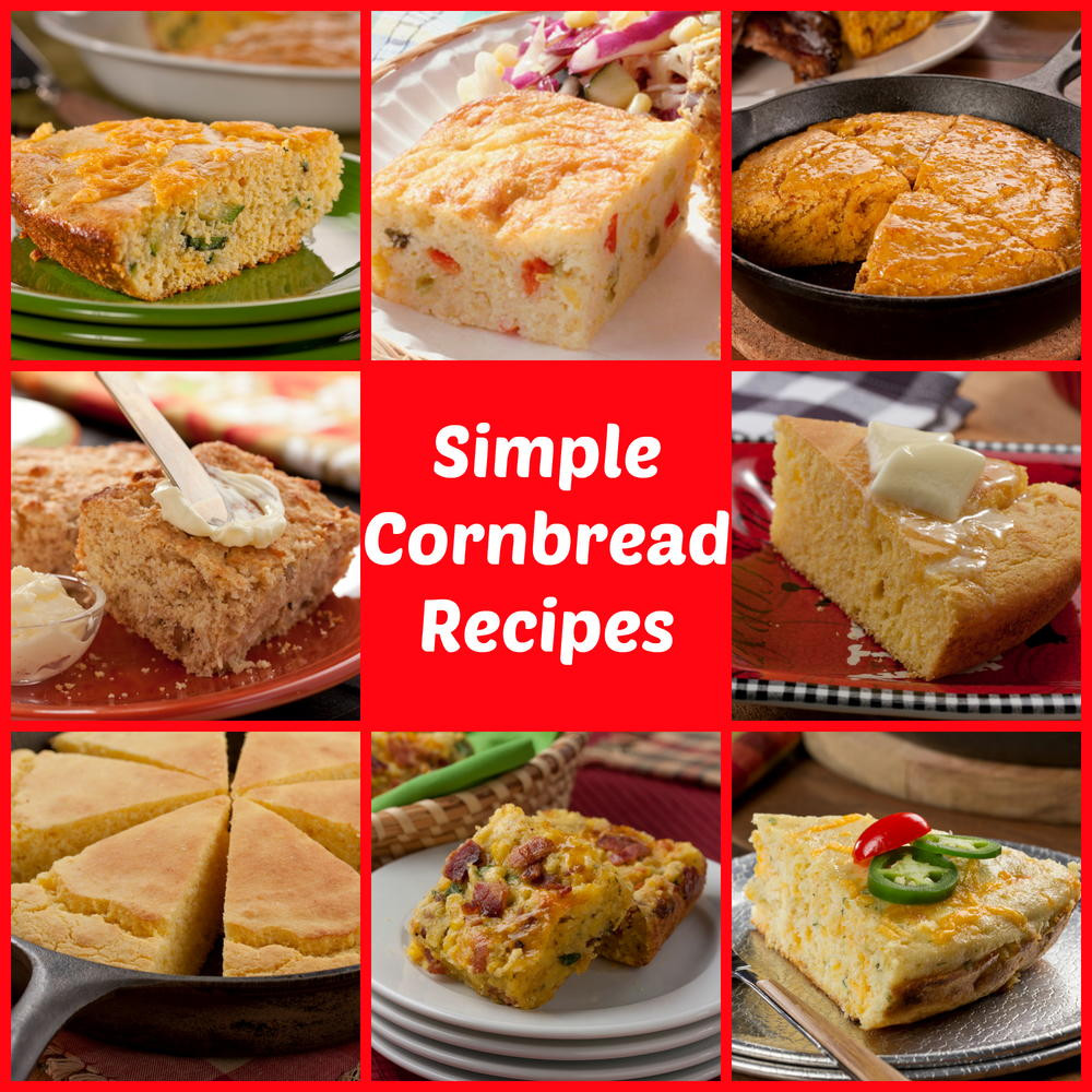 Basic Cornbread Recipe
 16 Simple Cornbread Recipes