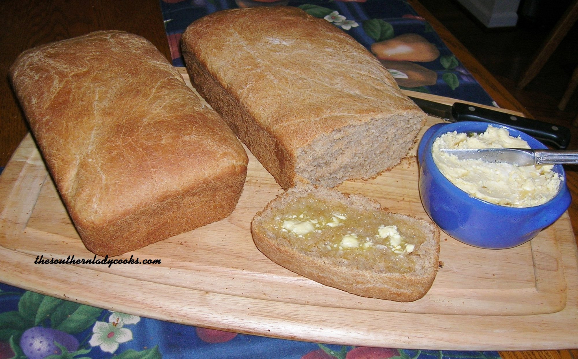 Basic Whole Wheat Bread Recipe
 BASIC WHOLE WHEAT BREAD The Southern Lady Cooks