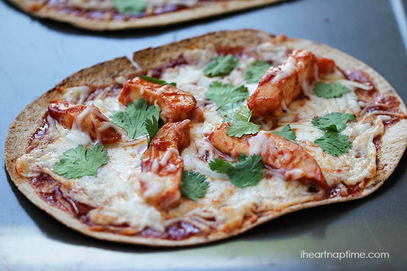 Bbq Chicken Pizza Recipe
 Easy BBQ chicken pizza recipe I Heart Nap Time