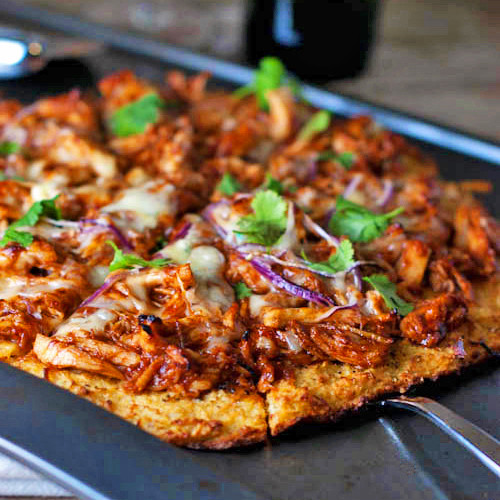 Bbq Chicken Pizza Recipe
 Light BBQ Chicken Pizza Recipe Pinch of Yum