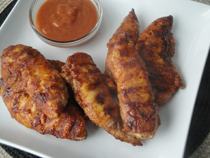 Bbq Chicken Tenders
 BBQ Chicken Tenders with glaze Food to try