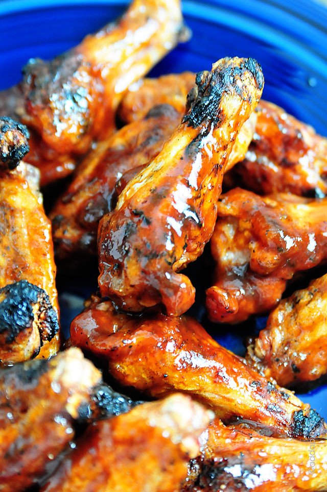 Bbq Chicken Wings Recipe
 Peach BBQ Chicken Wings Recipe Add a Pinch