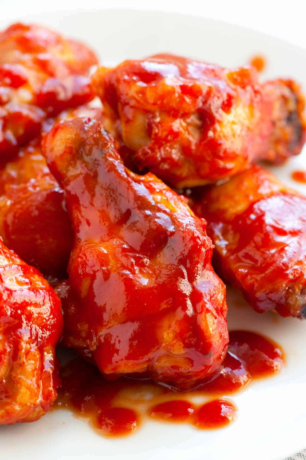 Bbq Chicken Wings Recipe
 Brown Sugar Barbecue Baked Chicken Wings Recipe