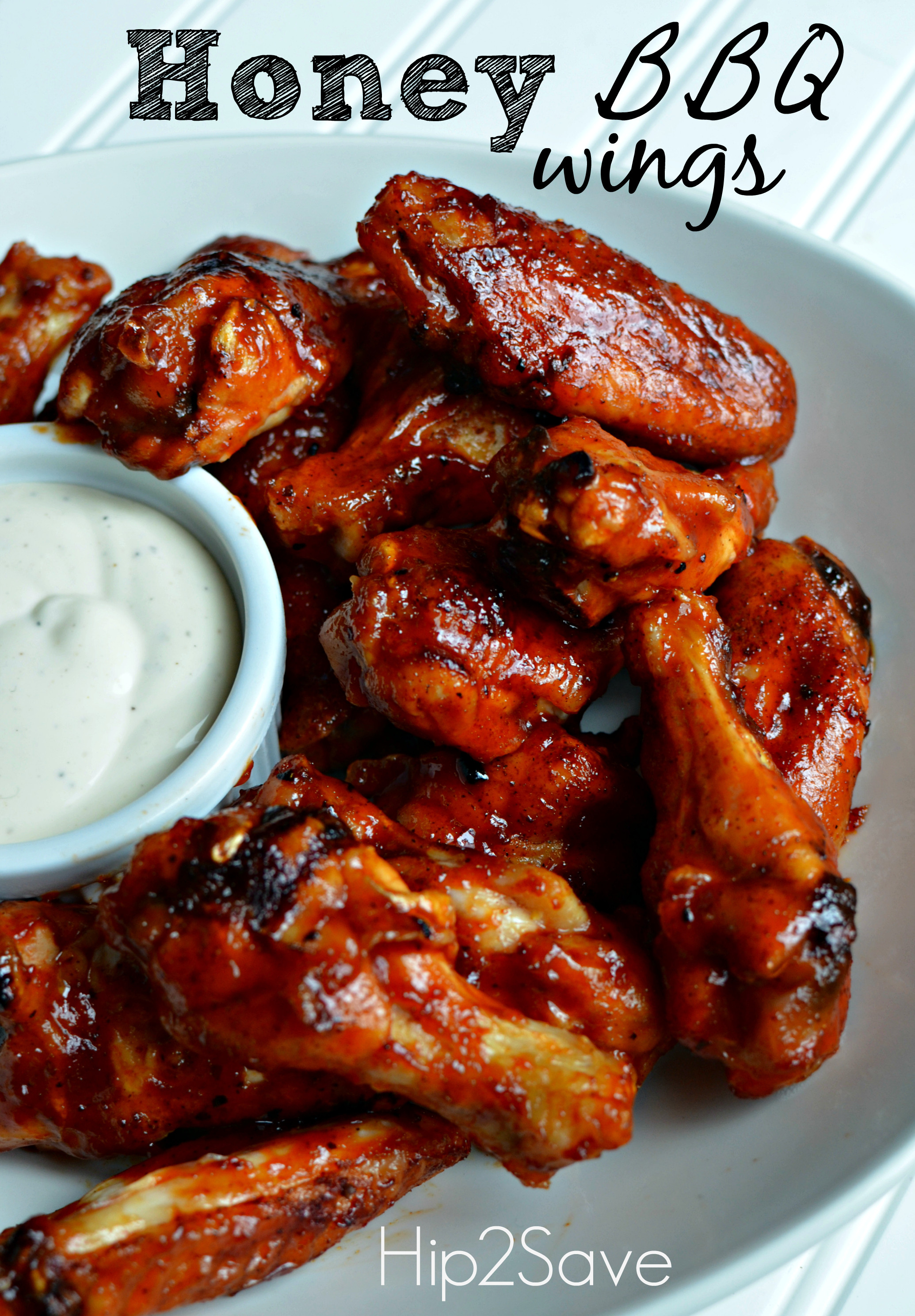 Bbq Chicken Wings Recipe
 Honey BBQ Baked Chicken Wings Recipe