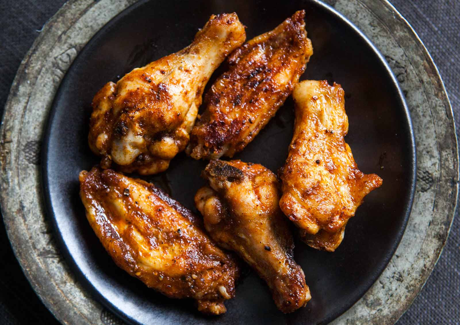 Bbq Chicken Wings Recipe
 Barbecued Buffalo Wings Recipe