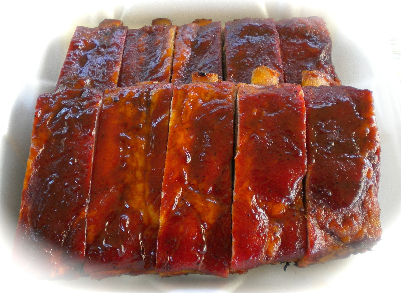 Bbq Pork Ribs
 Slammin Oven Barbecued Pork Ribs Just e Donna