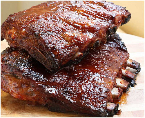 Bbq Pork Ribs
 Hoisin Glazed Barbecue Pork Ribs