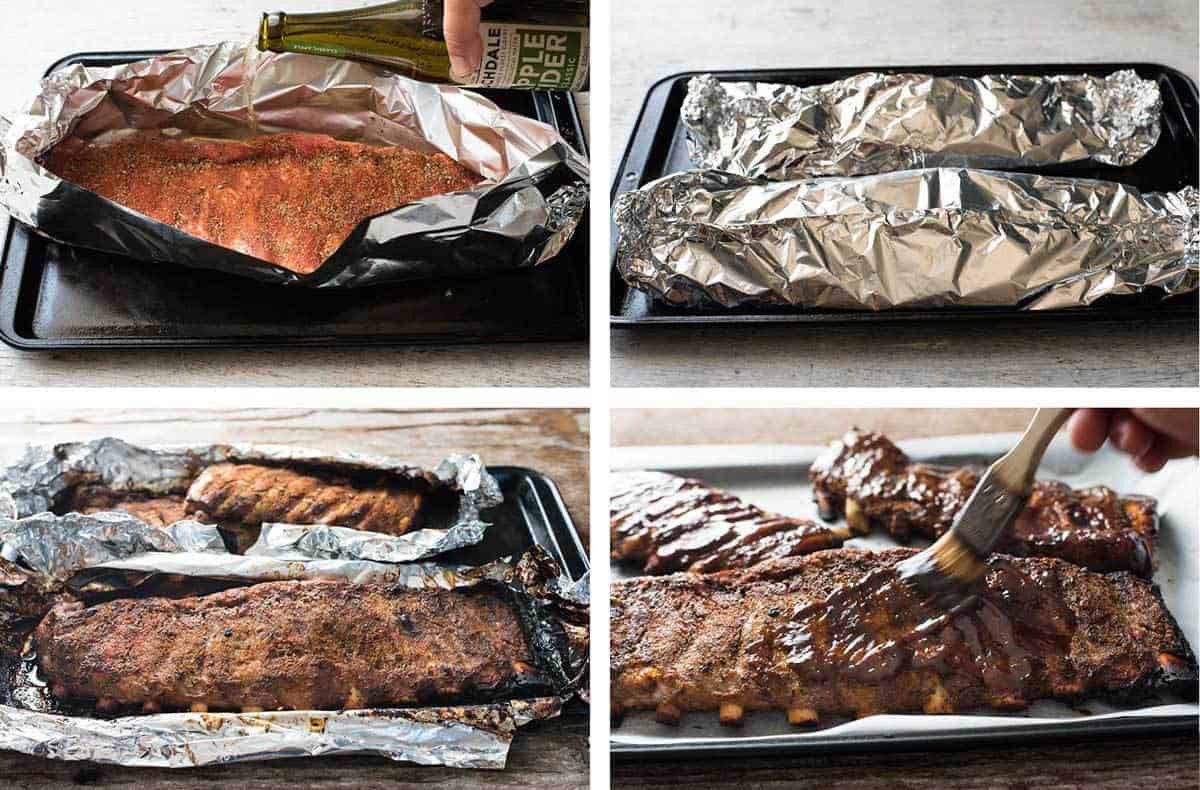 Bbq Pork Ribs In Oven
 Oven Baked Barbecue Pork Ribs