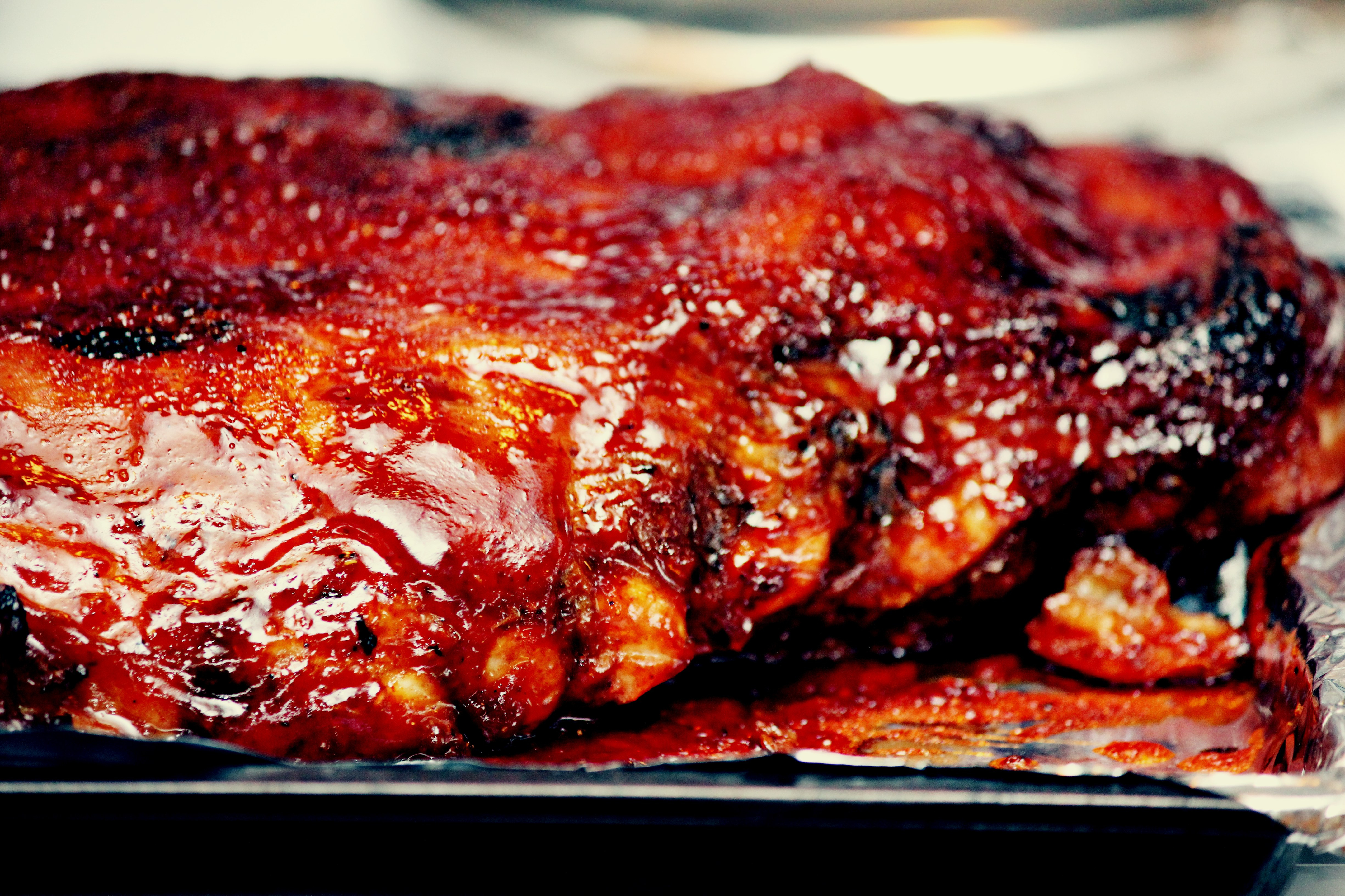 Bbq Pork Spare Ribs
 Pork Spare Ribs Homemade BBQ Sauce