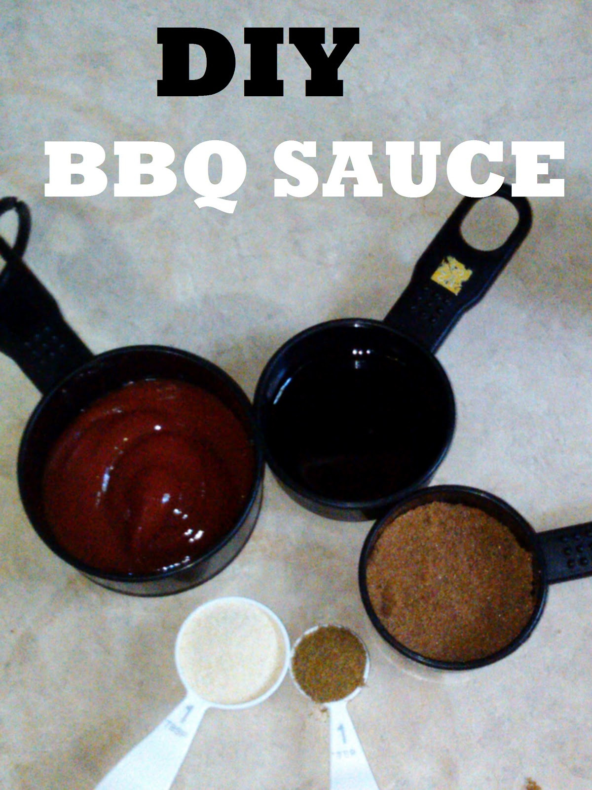 Bbq Sauce Ingredients
 My American Confessions Wednesday DIY Rich n Zesty