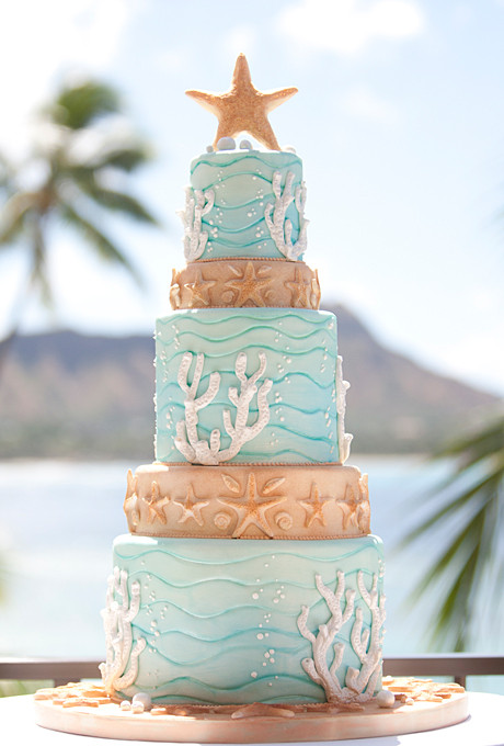 Beach Wedding Cakes
 beach wedding