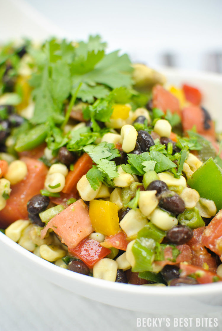 Bean Corn Salad
 Southwest Black Bean and Corn Salad Salsa