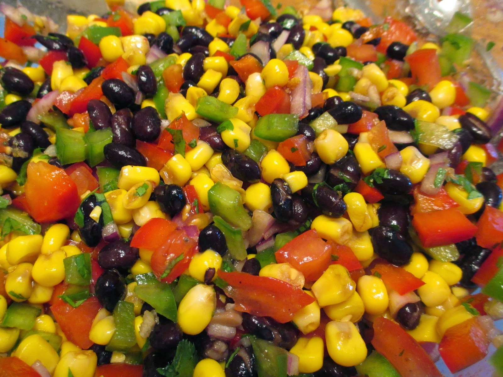 Bean Corn Salad
 My Love Affair With Olive Oils Black Bean Corn Salad