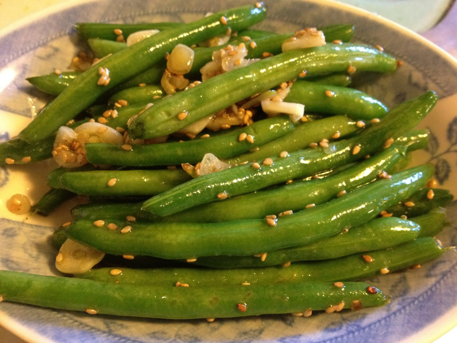 Bean Side Dishes
 Korean Style Green Bean Side Dish