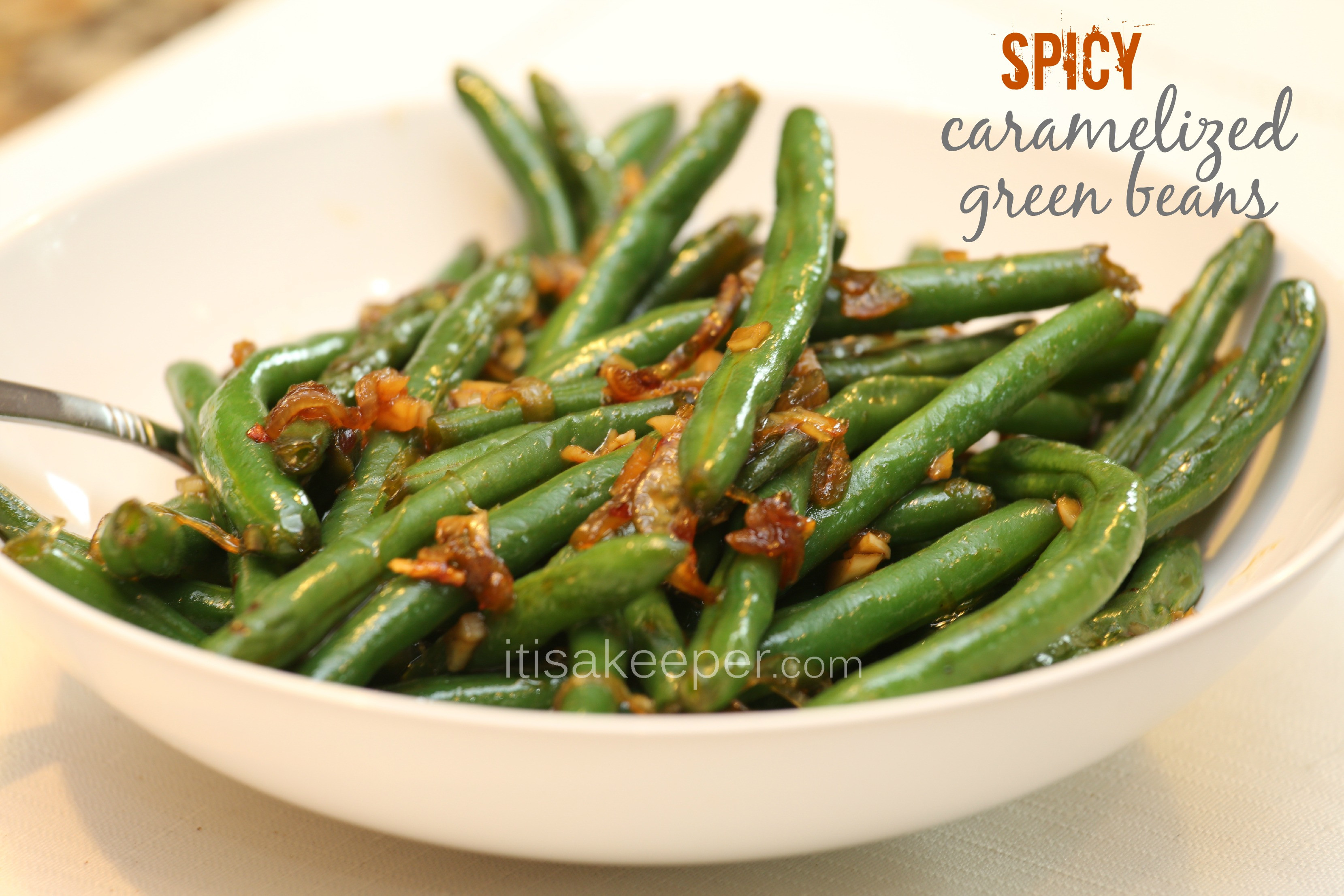 Bean Side Dishes
 Easy Side Dishes Spicy Caramelized Green Beans