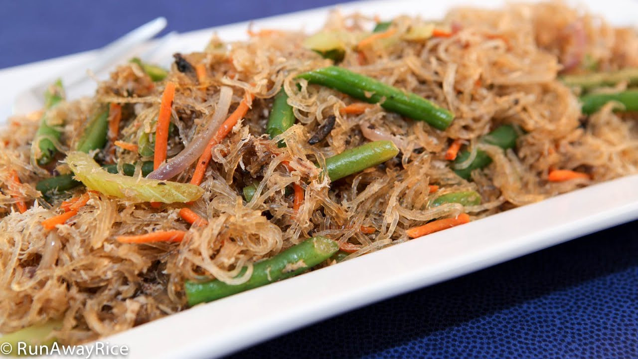 Bean Thread Noodles
 Baked Bean Thread Noodles with Crab Mien Xao Cua Dut Lo