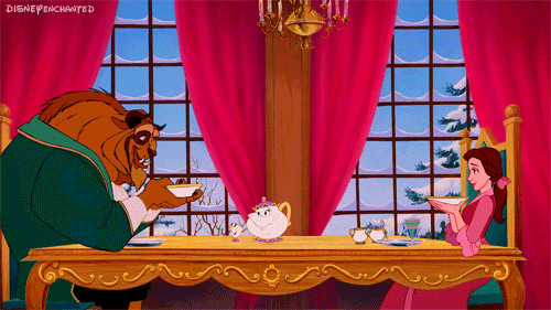 Beauty And The Beast Dinner
 The Most Adorable Couples In Animated Movies