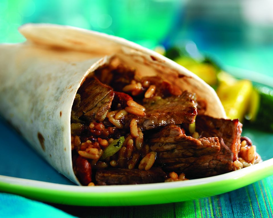 Beef And Bean Burritos
 Cajun Beef and Bean Burritos Beef Recipes