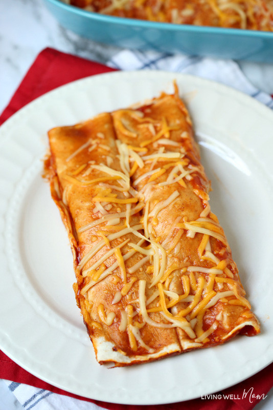 Beef And Bean Enchiladas
 Easy Beef and Bean Enchiladas [Gluten Free Dairy Free