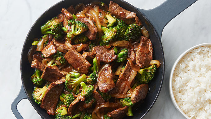 Beef And Broccoli
 Skillet Beef and Broccoli recipe from Tablespoon