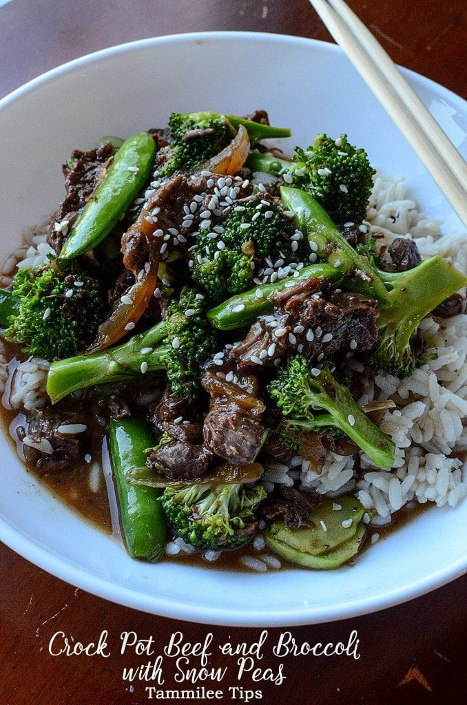 Beef And Broccoli Crock Pot
 Slow Cooker Crock Pot Beef and Broccoli Recipe Tammilee Tips