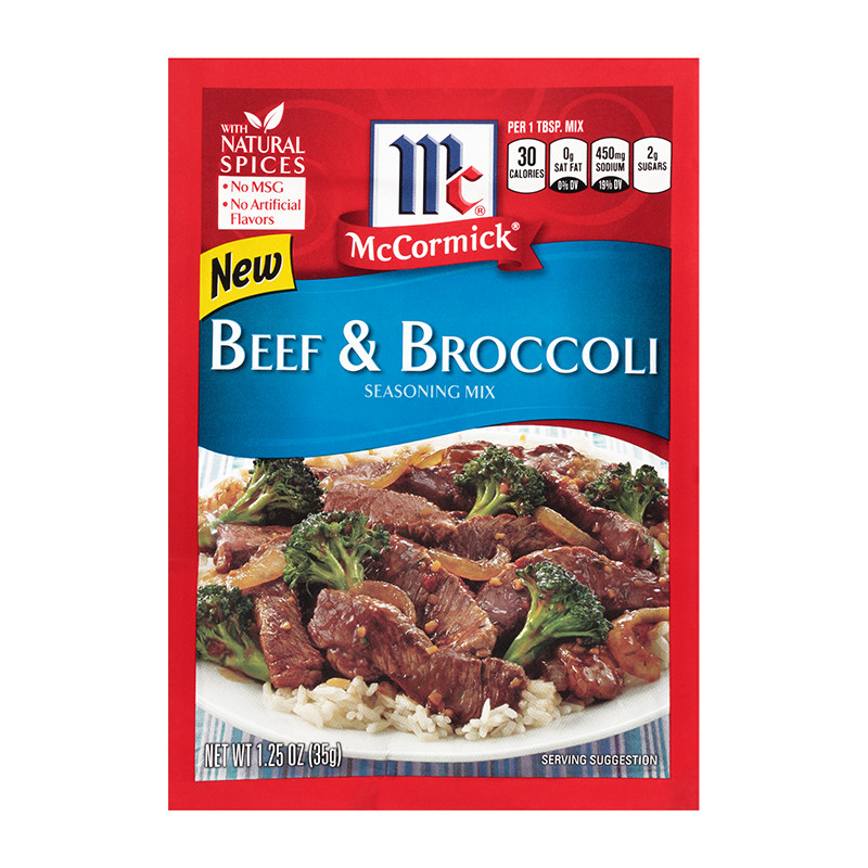 Beef And Broccoli Sauce Mix
 Beef & Broccoli