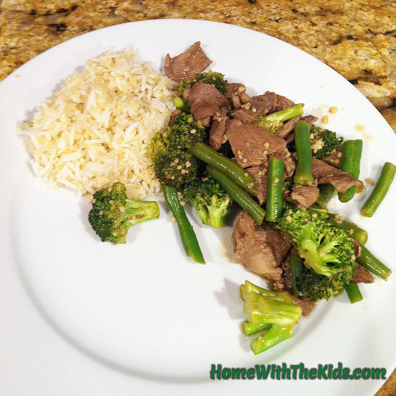 Beef And Broccoli Sauce Mix
 Broccoli Beef Home With The Kids Recipes