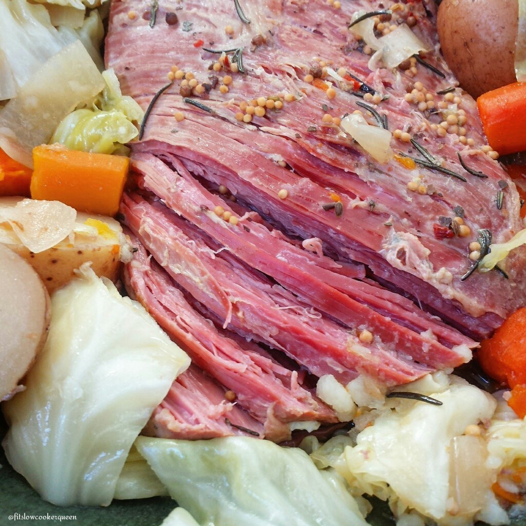 Beef And Cabbage
 Slow Cooker Corned Beef and Cabbage Fit SlowCooker Queen