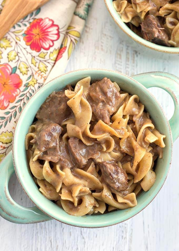 Beef And Egg Noodles
 Instant Pot Beef and Noodles