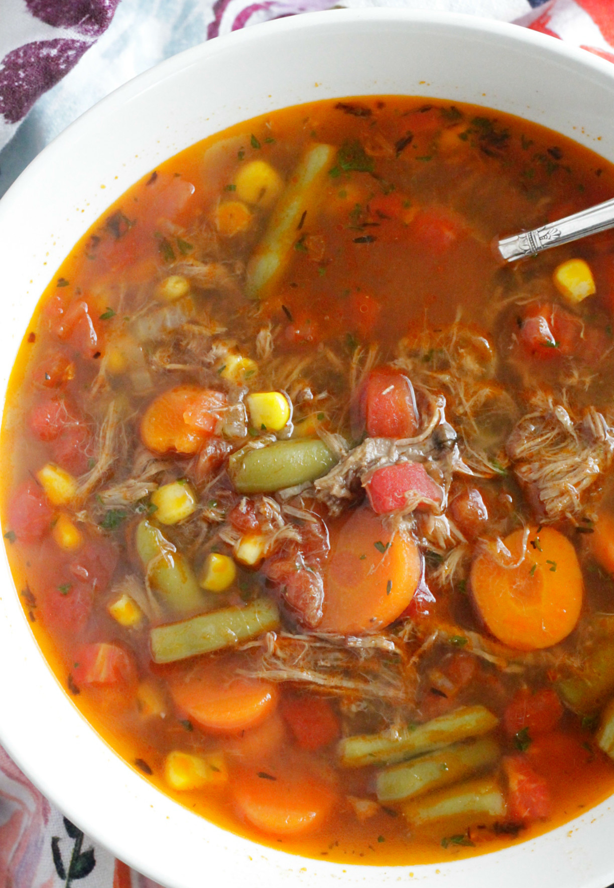 Beef And Vegetable Soup
 Beef Ve able Soup Foodtastic Mom