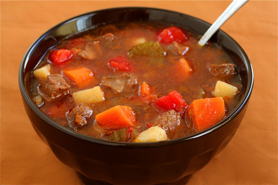 Beef And Vegetable Soup
 Steak Soup Ve able Beef Soup Recipe