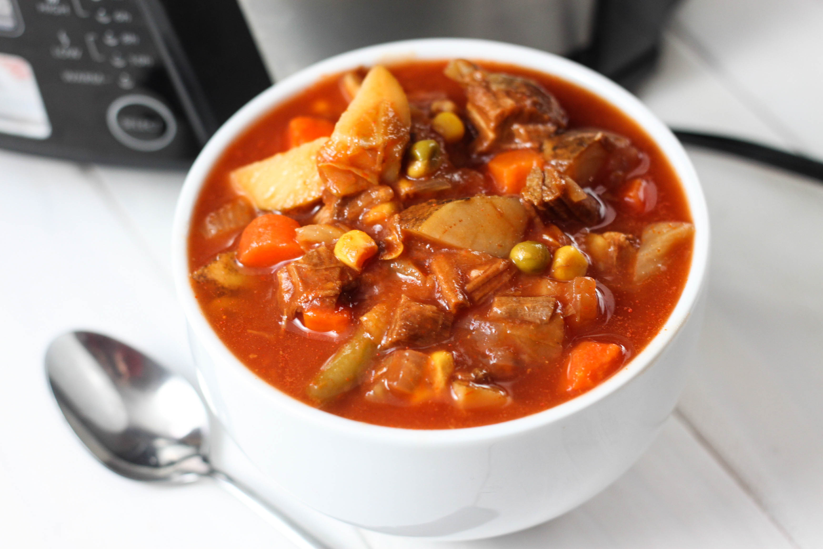 Beef And Vegetable Soup
 Ve able Beef Soup The Farmwife Cooks