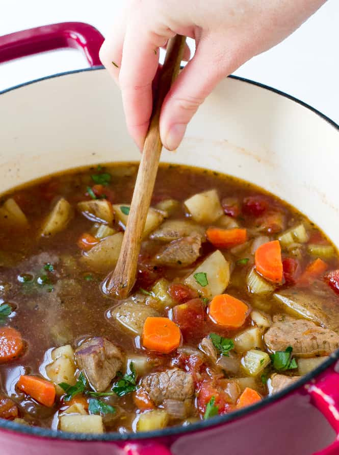 Beef And Vegetable Soup
 Ve able Beef Soup