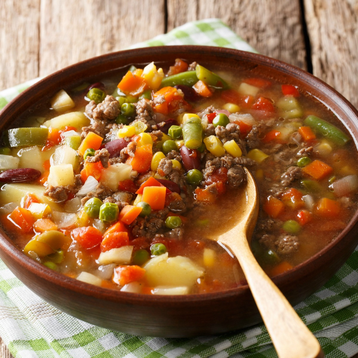 Beef And Vegetable Soup
 Easy Ve able Beef Soup The Weary Chef