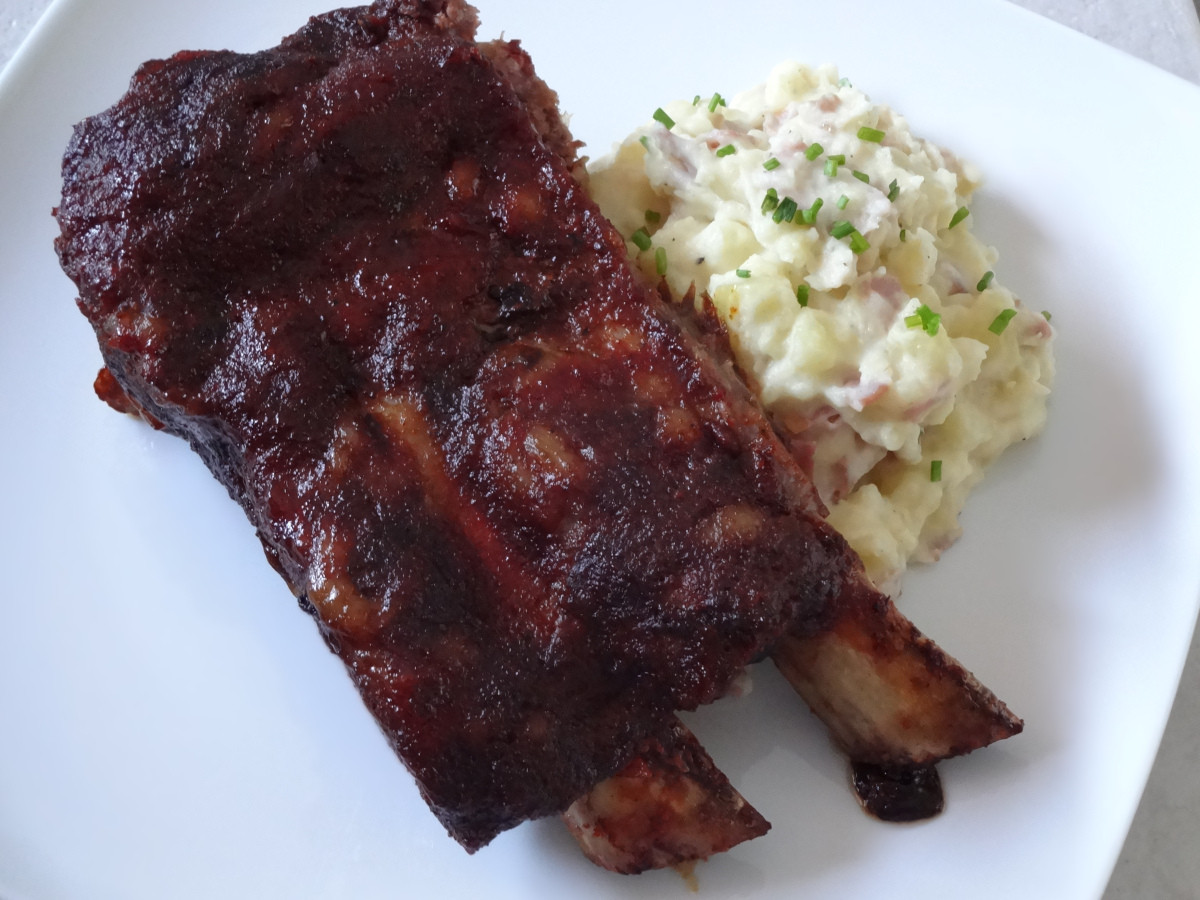 Beef Back Ribs
 Baked Barbecue Beef Back Ribs recipe