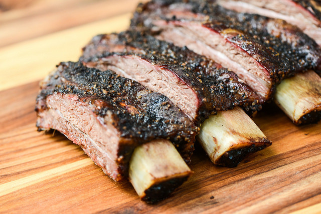 Beef Back Ribs
 Slow Smoked Barbecue Salt and Pepper Beef Back Ribs Recipe