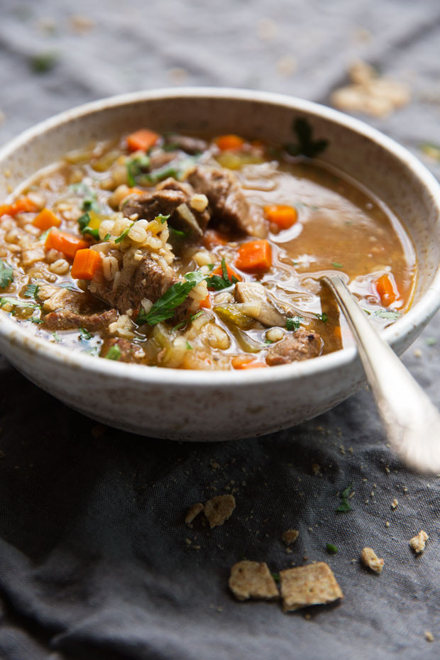 Beef Barley Soup
 forting Beef Barley Soup Instant Pot Recipe