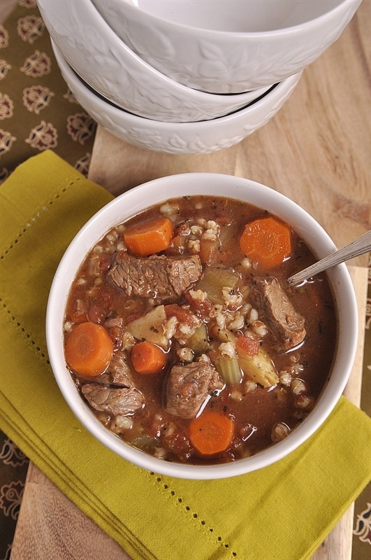 Beef Barley Soup Slow Cooker
 Slow Cooker Beef and Barley Soup your homebased mom