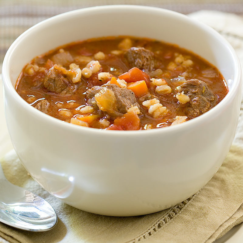 Beef Barley Soup
 Beef Barley Soup