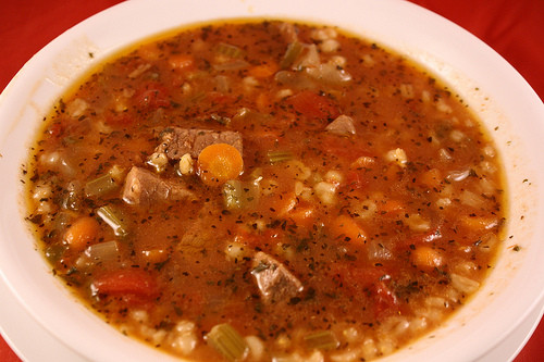 Beef Barley Soup
 Slow Cooker Beef Barley Soup Recipe