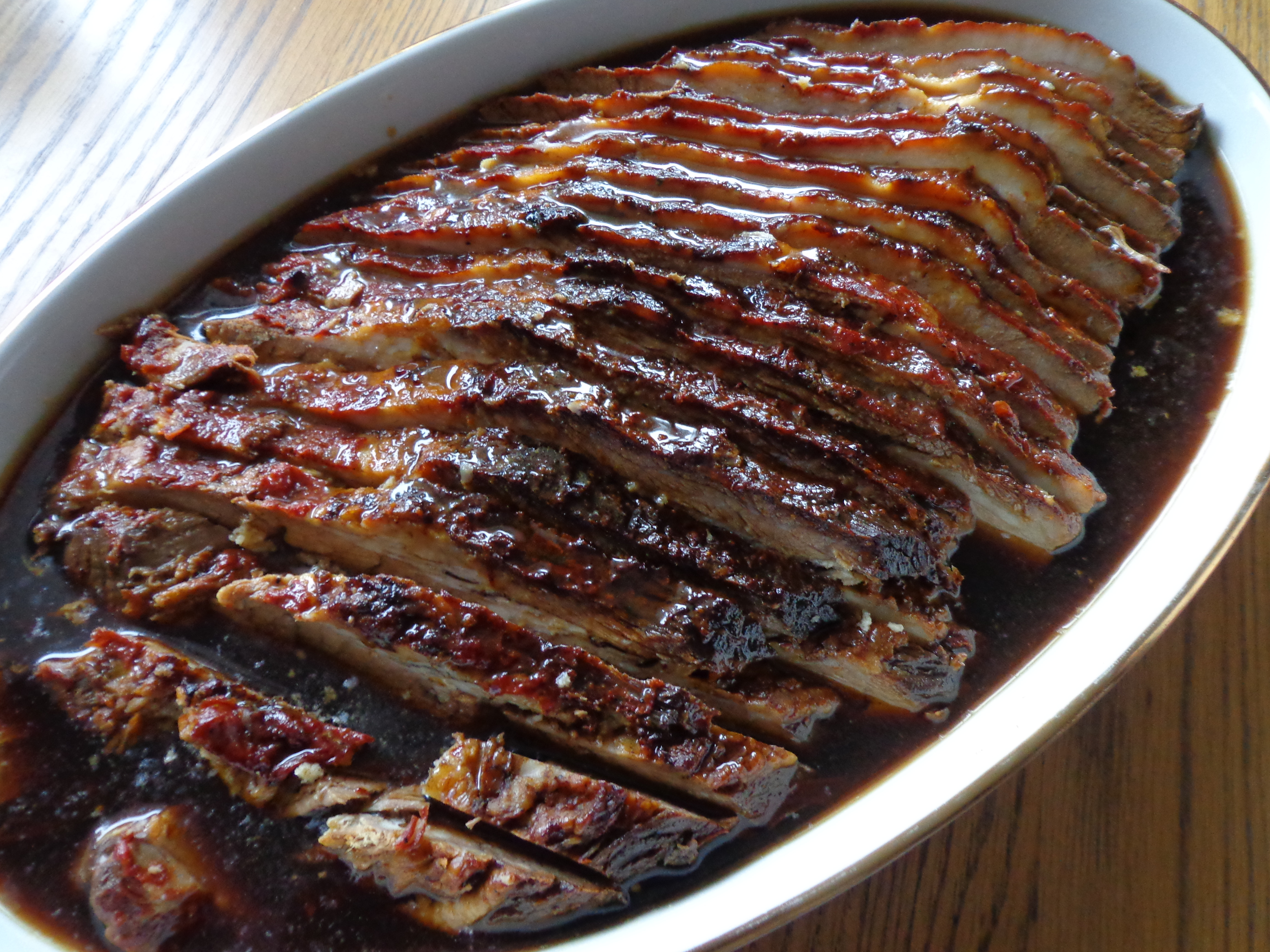 Beef Brisket In Oven
 Spice And Herb Oven Braised Brisket Recipe — Dishmaps