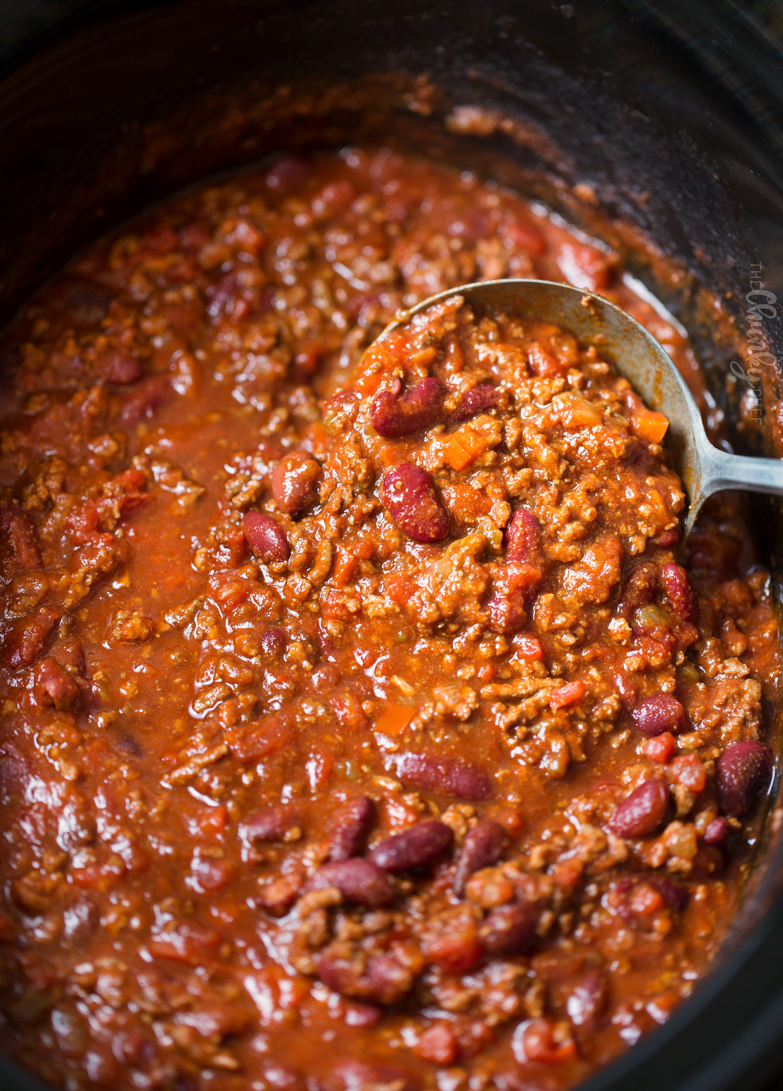 Beef Chili Recipe
 Classic Beef and Bean Slow Cooker Chili The Chunky Chef